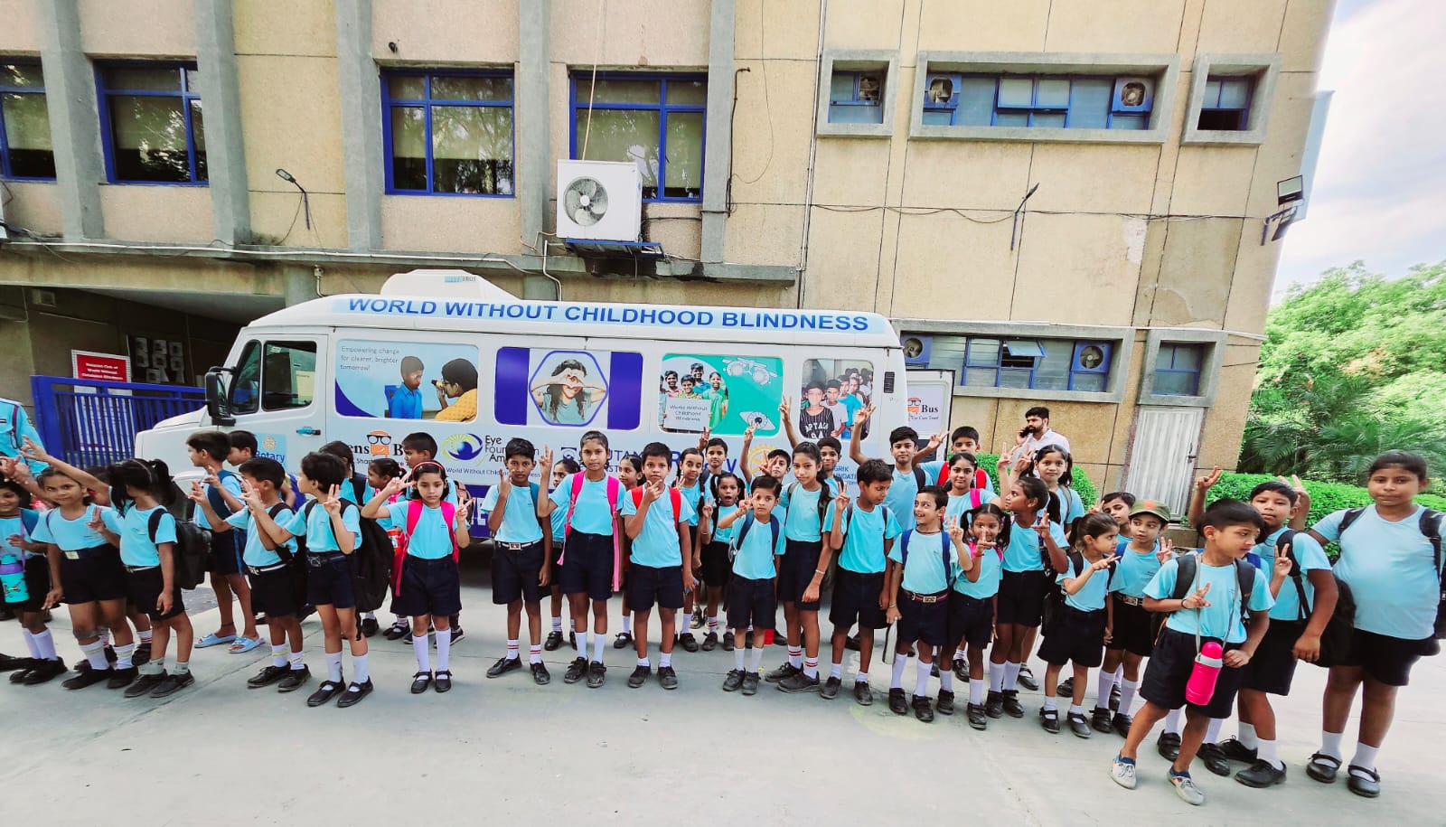 Eye Screening — Rotary Public School — photo 2
